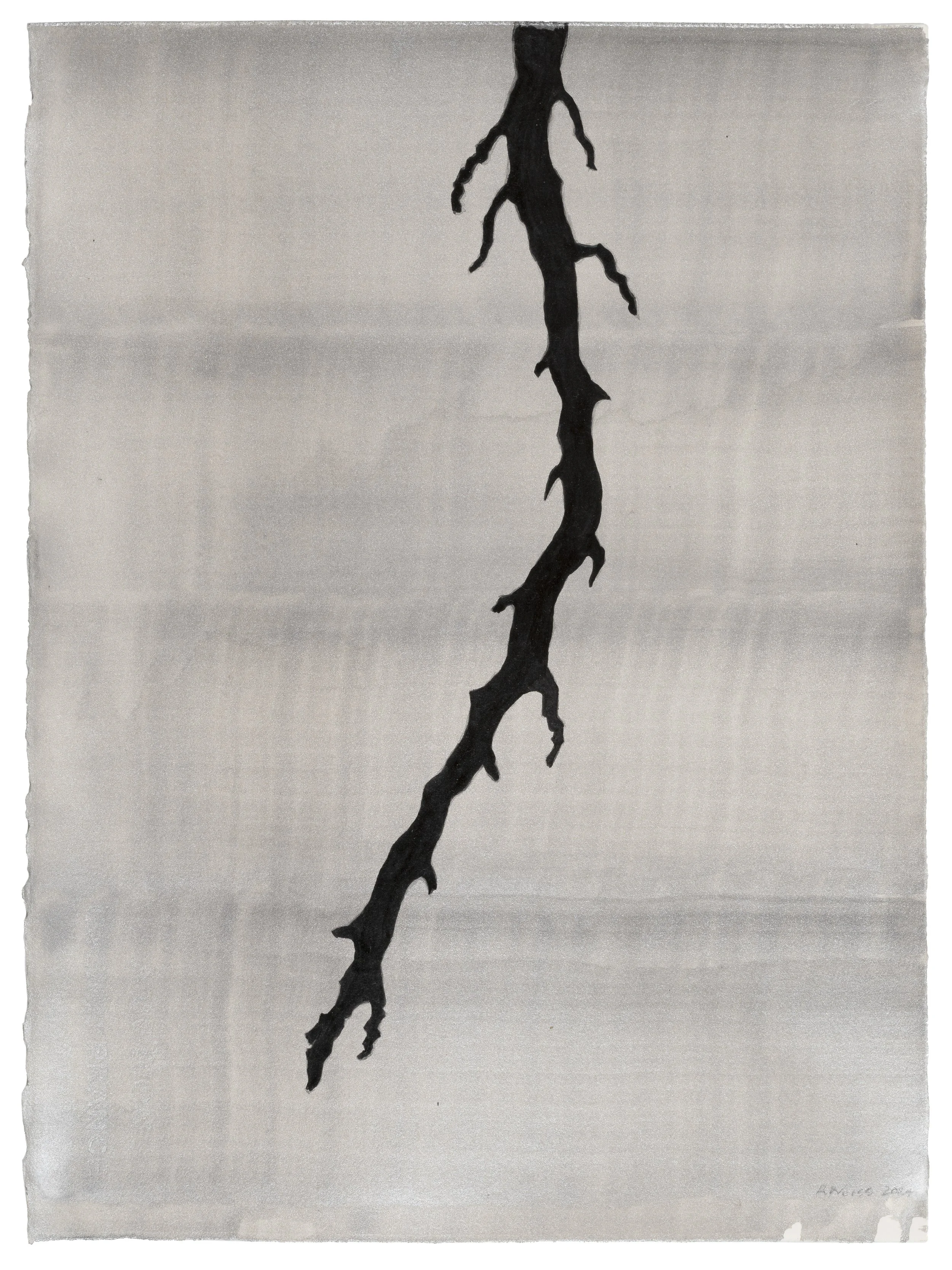  ROSIE WEISS  What lies beneath II , 2025 ink on paper, framed 38 x 28.5 cm 