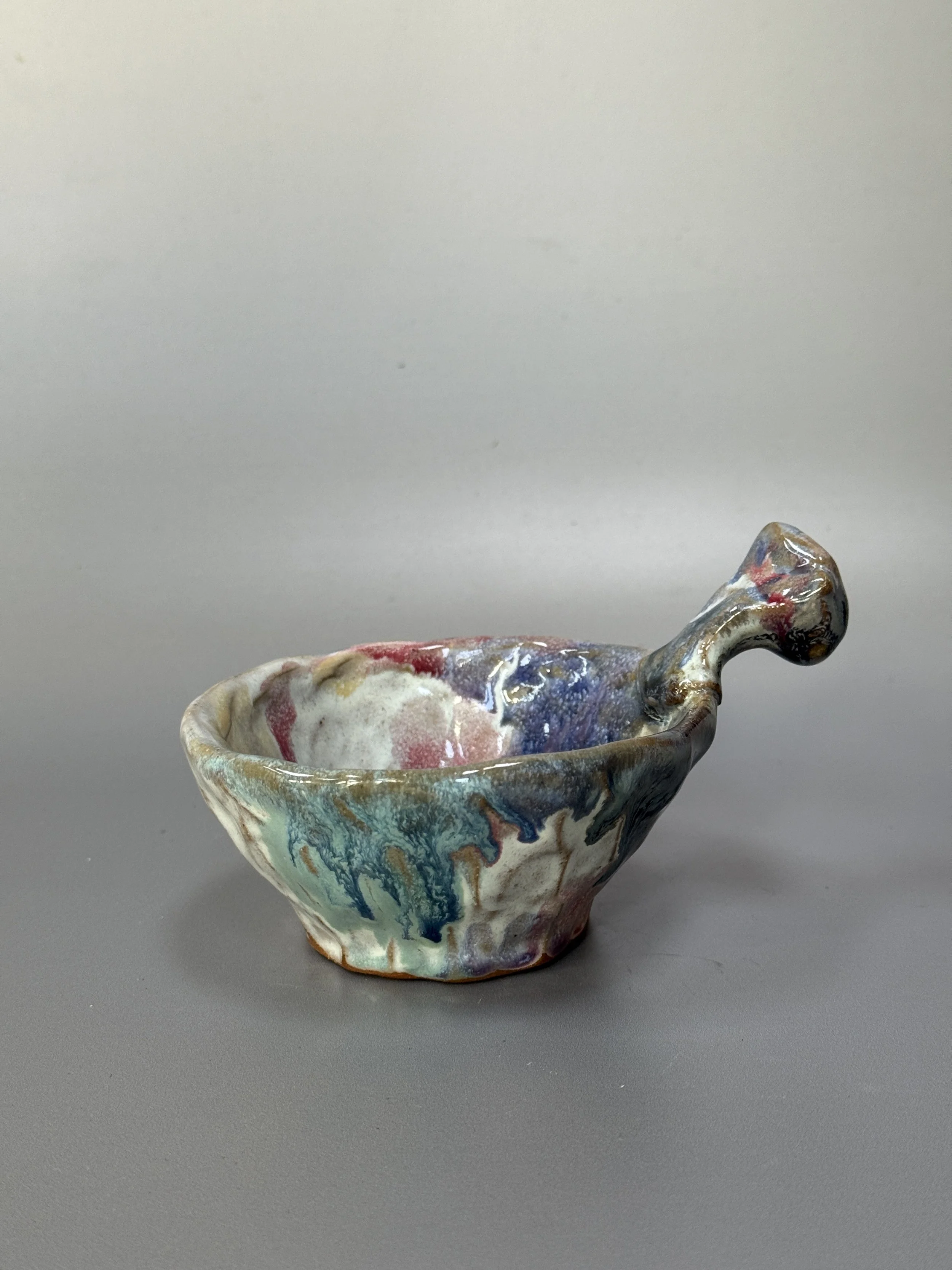 Little handle bowl #2 (multicoloured)