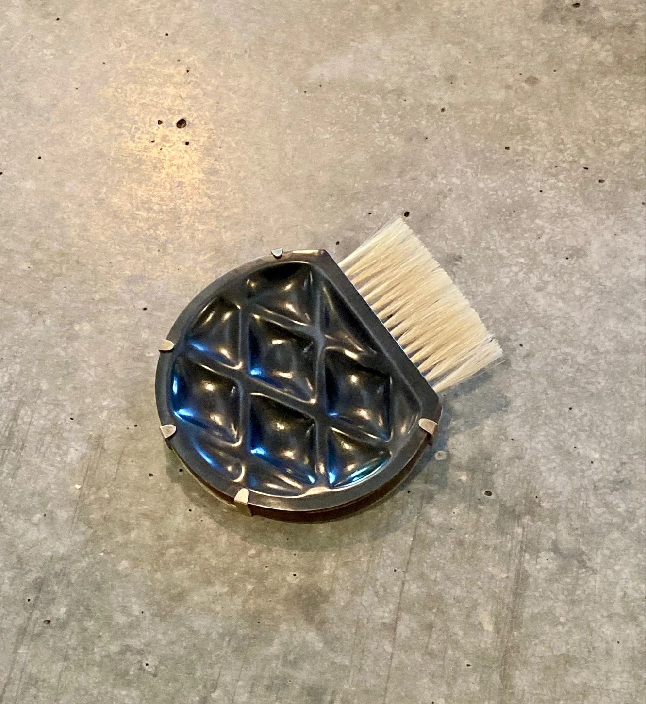 Quilted Scrubber Brooch