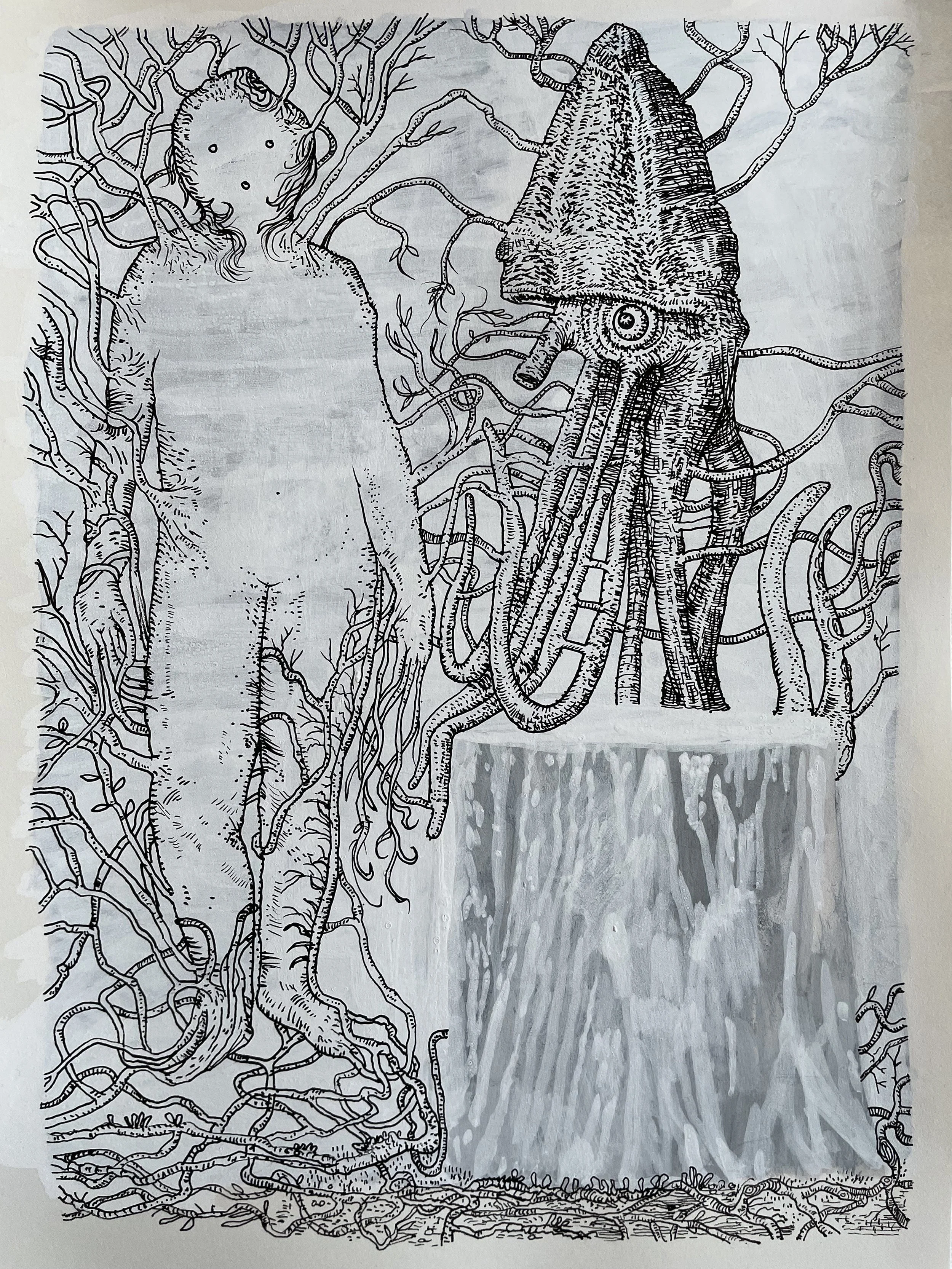 Forest Encounter, Capillary Action