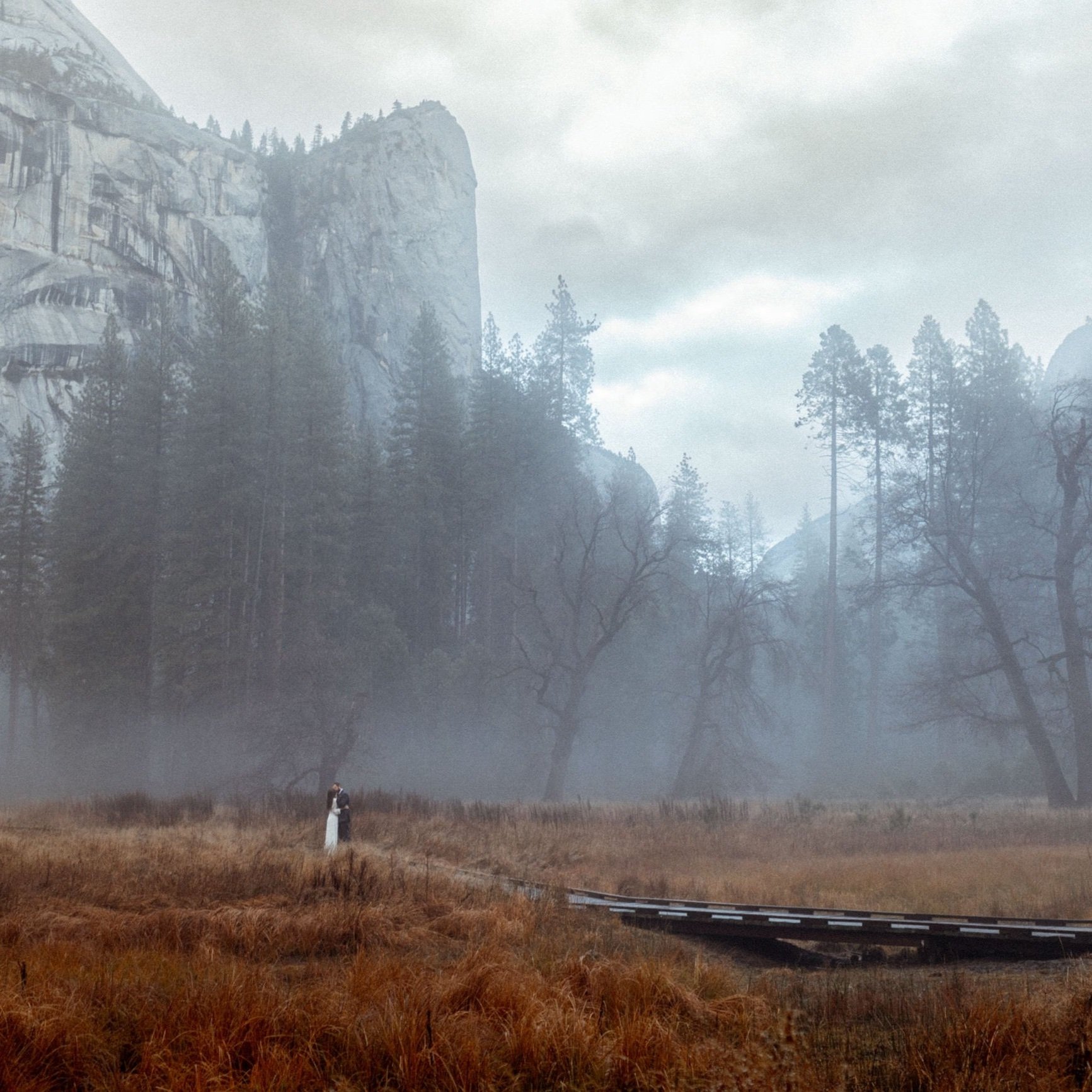 Misty Yosemite Elopement