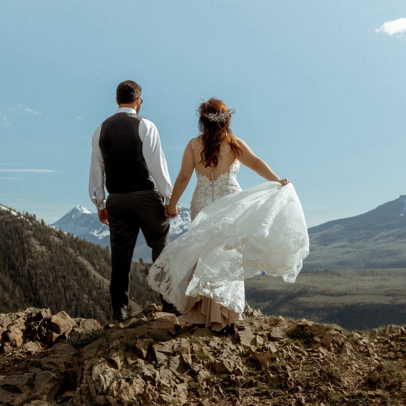 Off-road summer elopement