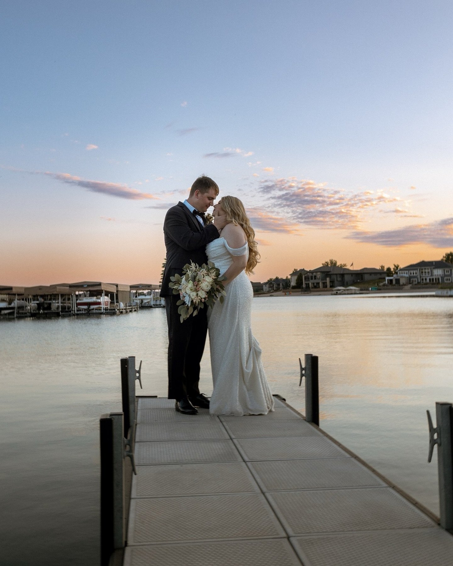 Taylor and Calvin&rsquo;s beautiful day started slow and easy, with each of them getting ready surrounded by their favorite people. There was this quiet excitement in the air&mdash;vows being written, ties being tied, little moments full of meaning a