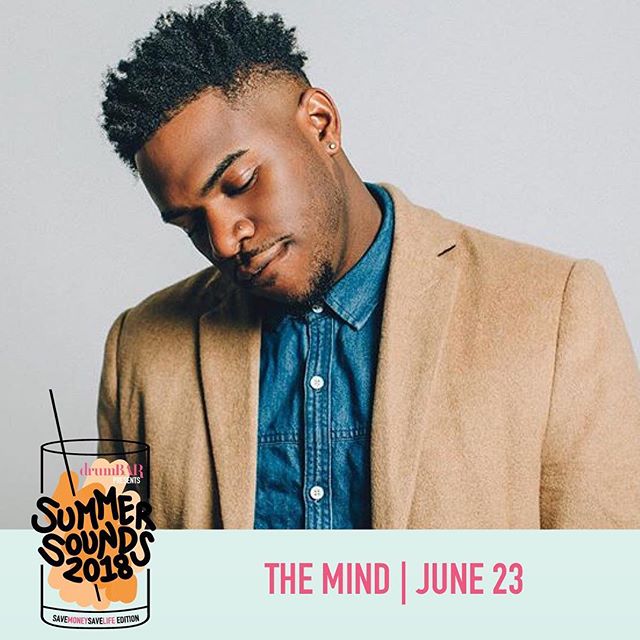 @drumbarchi is serving up sounds and, of course, craft cocktails! 🎶🍸Stop by as @themindmusic kicks off the Summer Sounds concert series benefiting @vicmensa ’s @savemoneysavelife foundation from 3p.m.-6p.m. Tickets are available at www.savemoneysavelife.org all summer long!