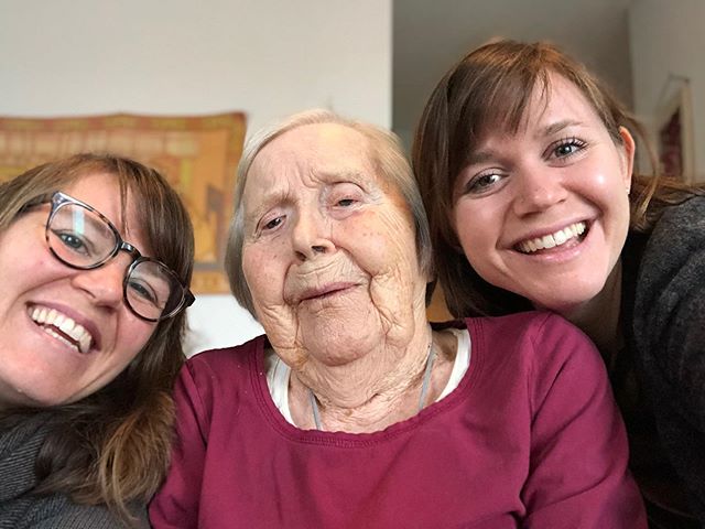 I go back home tomorrow! Glad to be in Sweden to hear @kristinenowlain crush it on the stage and to see my grandma, who turns 94 soon, and is just a gooshy love ball these days, and the rest of the family! Thanks @freshevk for holding it down at home