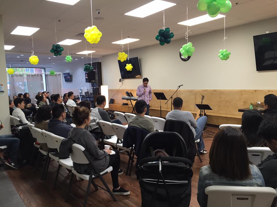 May 1, 2016: Start of Regular Weekly Worship (Our Launch)