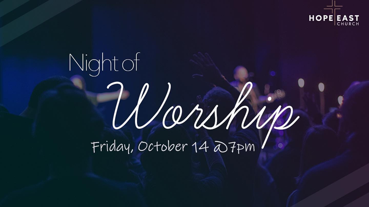 We are only days from our first ever Worship Night! All are welcome to join (90 Plandome Road, Manhasset, NY 11030).