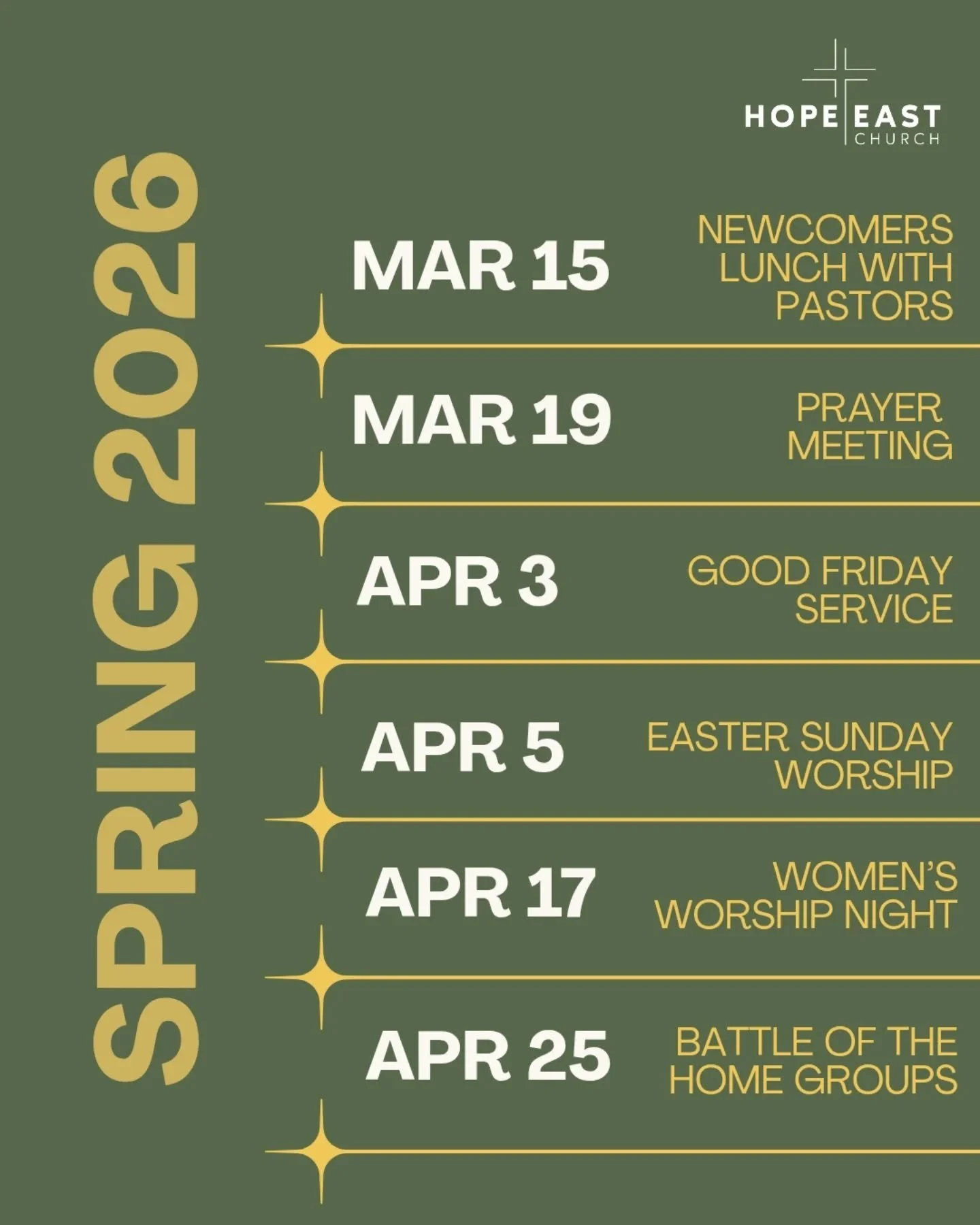 Spring is almost here!

We're excited to share our upcoming events with you!

Check our bio for sign-up links or reach out to us via DM for more info.