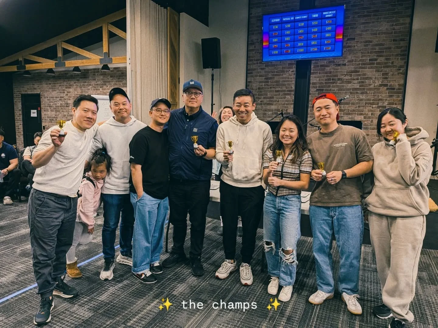 📸 snapshots from our 2nd annual Battle of the Home Groups...

From trivia questions that tested our knowledge of the Bible to "Physical 100" games that gave everyone a good cardio workout, it was an afternoon filled with friendly competiti