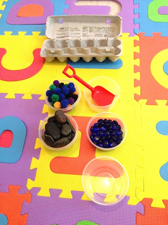 Sorting Objects from Dollar Tree