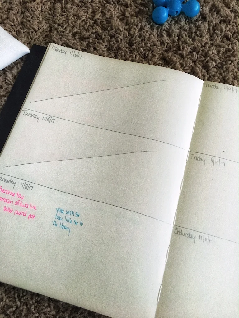 Got a little behind this week but I'm back on track. I'm not quite done with today but as you can see I keep it pretty simple.