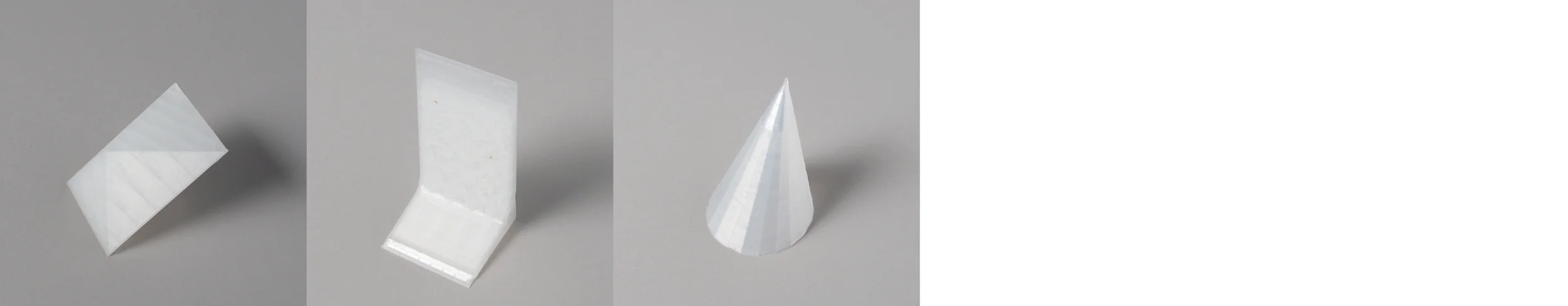 Form study: Faced Series Size: 4” x 4” Material: PLA
