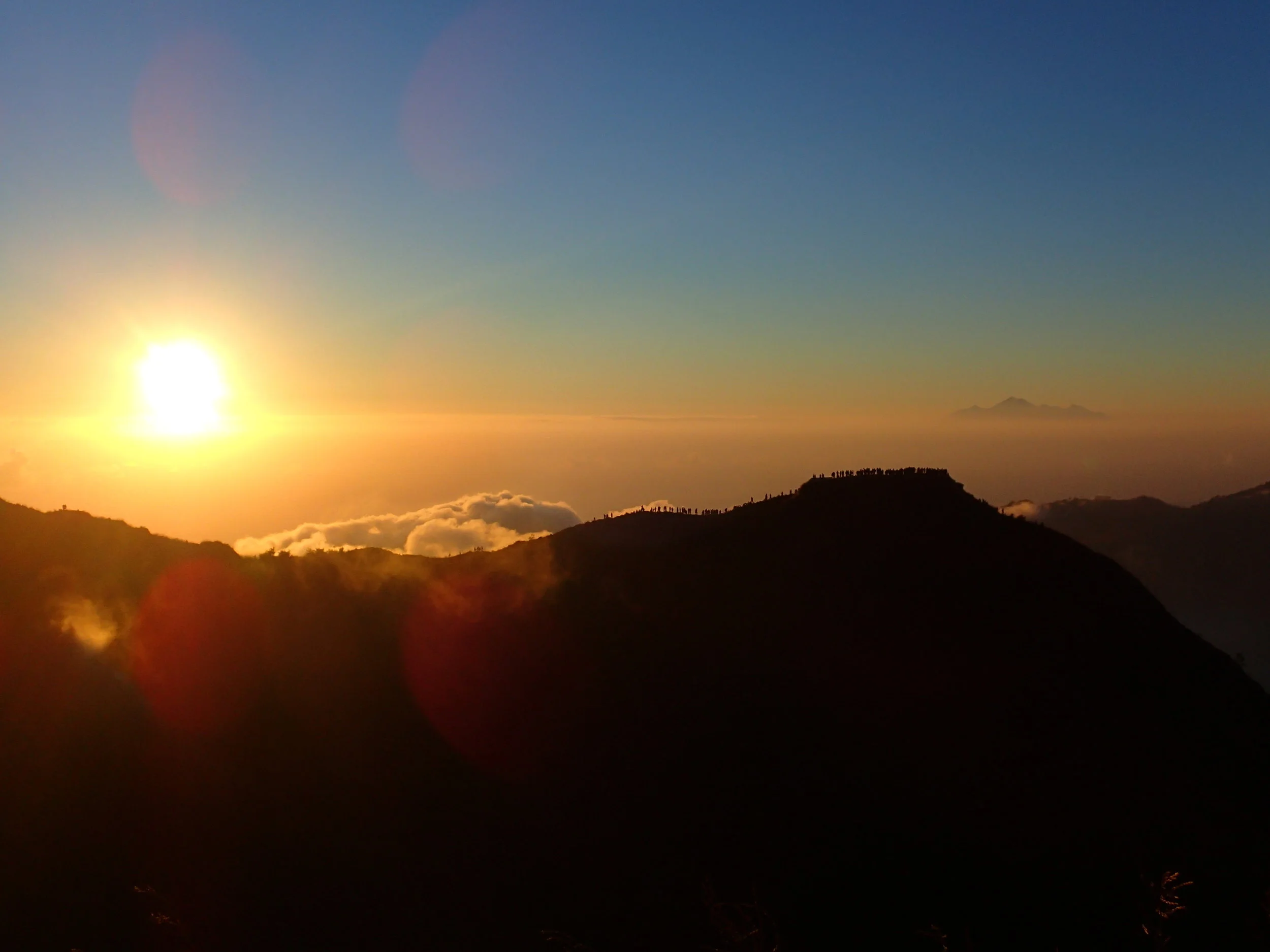 Sunrise from Mt. Batur, Bali, Indonesia