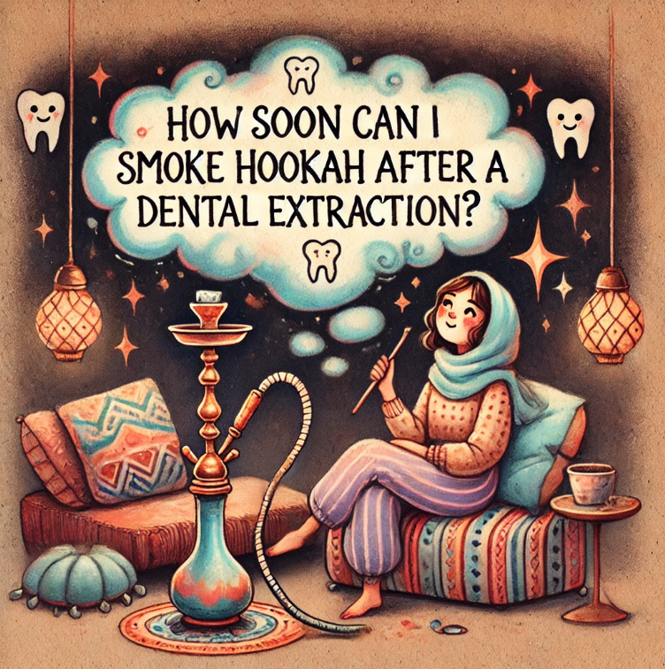 How Soon Can I Smoke Hookah After A Dental Extraction?