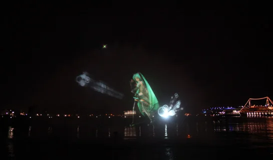 初音ミク Water Projection Live (夏の終わりの39祭り)