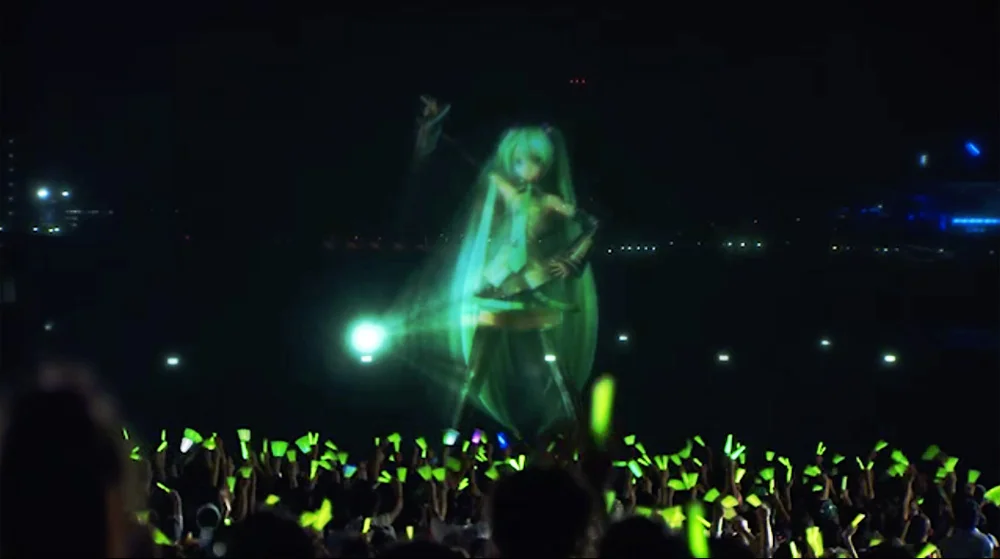 初音ミク Water Projection Live (夏の終わりの39祭り)