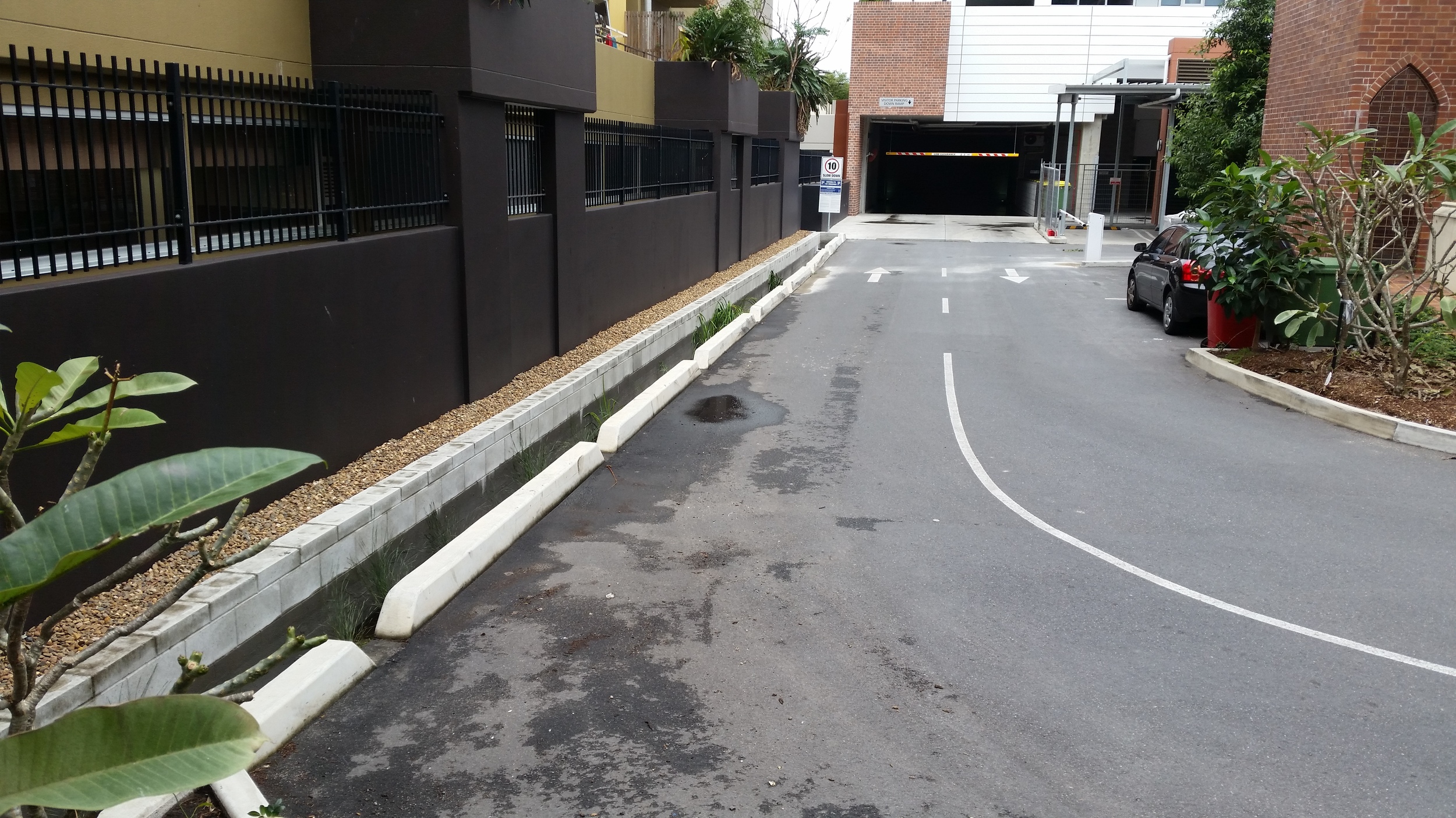 Brookes St Bioretention System