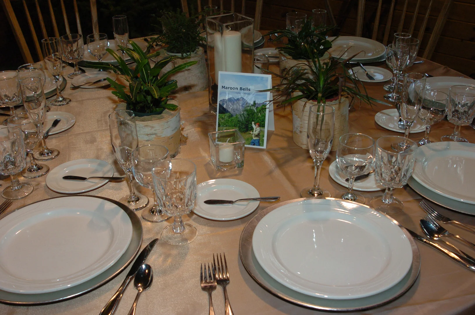 Table Setup Ideas — Jimbo's Club at the Point