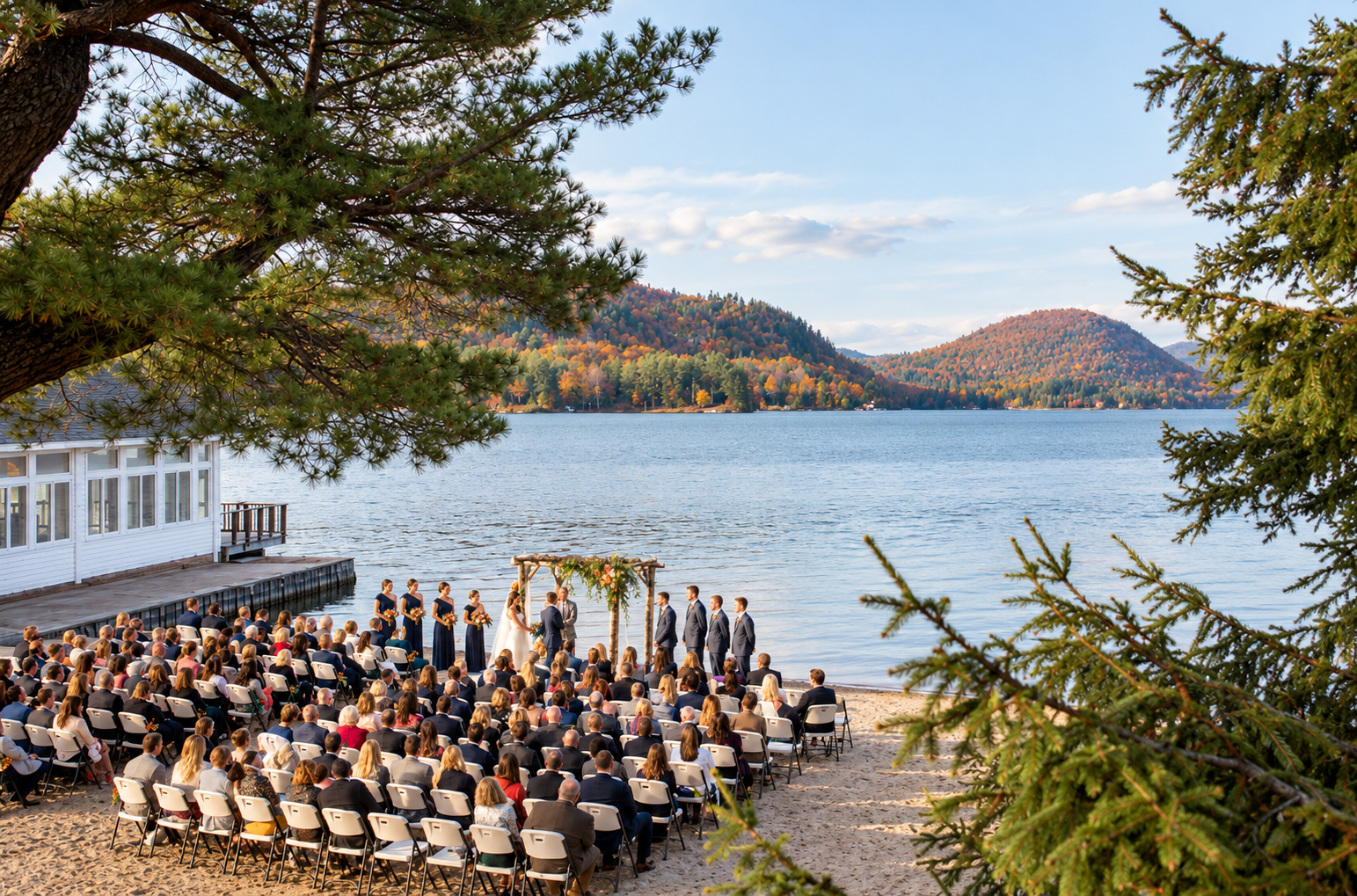 Autumn Lakeside Wedding Ceremony.png