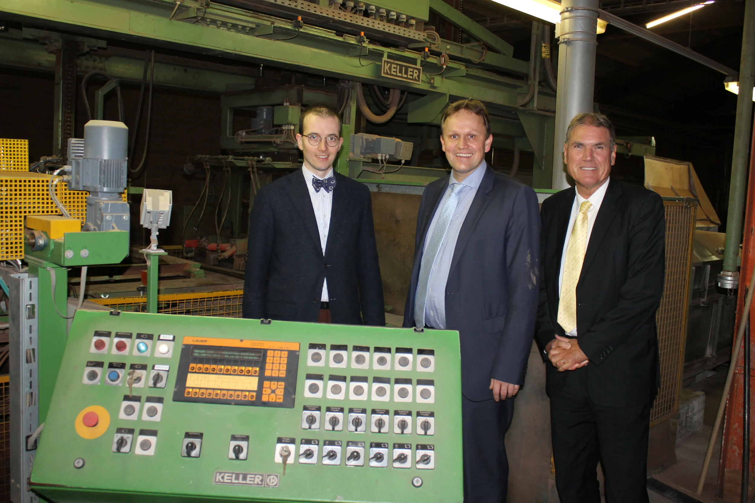 MEP Jens Gieseke visits the German facing brick company Olfry