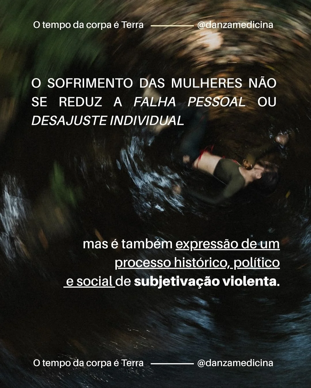 J&aacute; est&atilde;o abertas as inscri&ccedil;&otilde;es para o novo grupo de estudos O tempo da corpa &eacute; Terra. Em nossa &uacute;ltima edi&ccedil;&atilde;o fomos  mais de 600 participantes _ por amor y f&uacute;ria, a pot&ecirc;ncia que brot