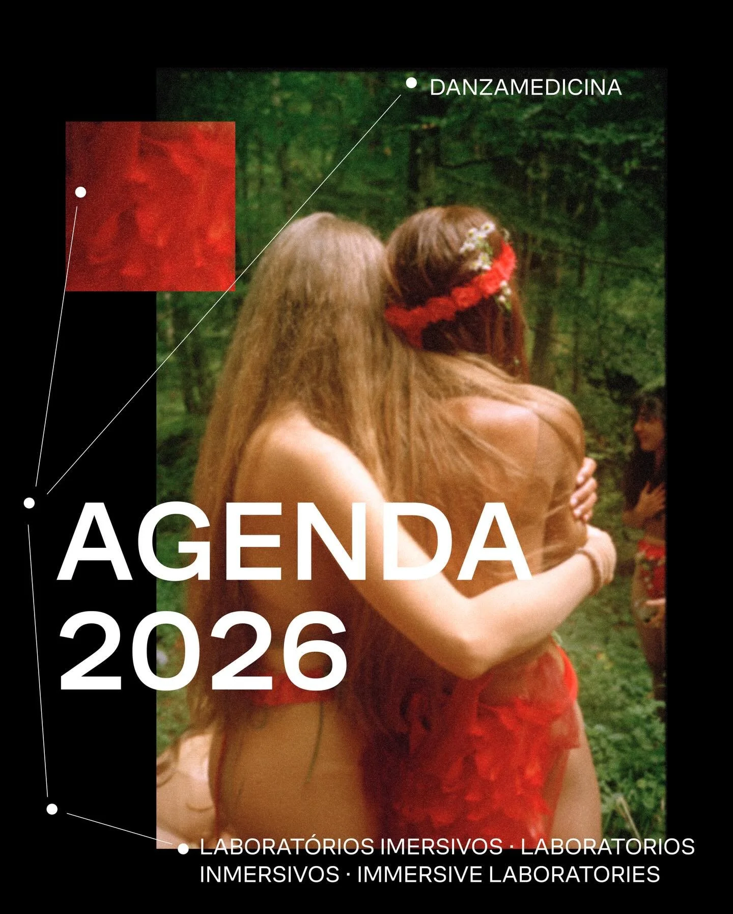 A agenda 2026 para os Laborat&oacute;rios de Movimento Imersivo da DanzaMedicina j&aacute; est&aacute; dispon&iacute;vel. Inscri&ccedil;&otilde;es abertas, vagas limitadas | The 2026 DanzaMedicina Immersive Movement Labs calendar is out now. Open for