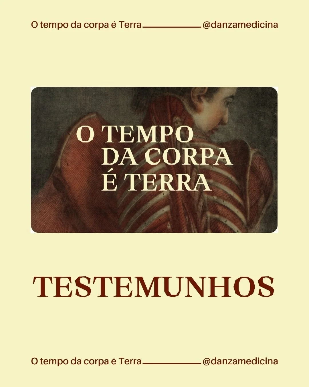 ‼️ AMANH&Atilde;, 22 de Janeiro terminam as inscri&ccedil;&otilde;es para o grupo de estudos O tempo da corpa &eacute; Terra ‼️

Comente CORPA (ou acesse o link da bio) e fa&ccedil;a tamb&eacute;m parte dessa jornada somato&ndash;pol&iacute;tica-clin