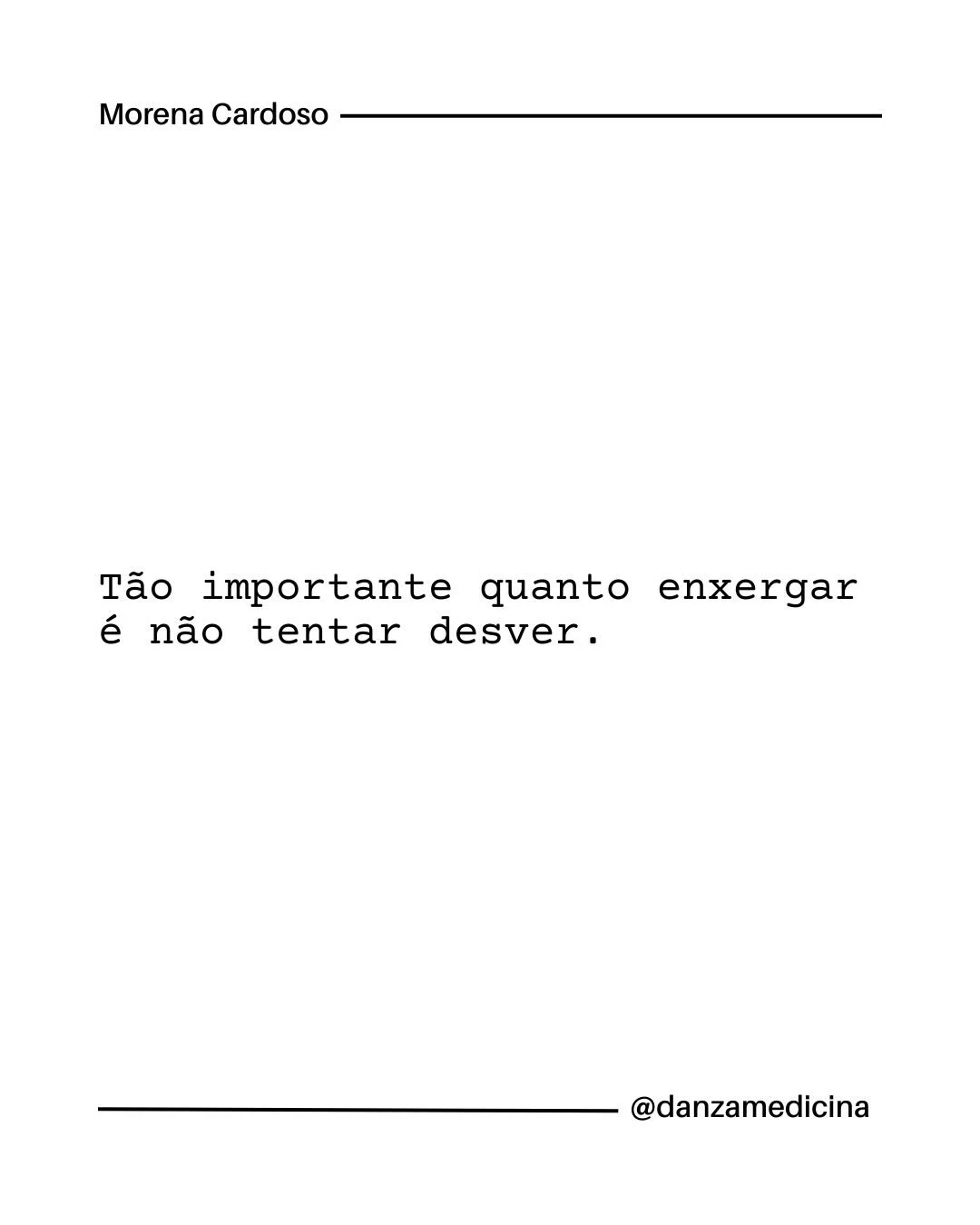 Que diante da barb&aacute;rie n&atilde;o nos falte coragem pra sustentar o que se sabe - sem ingenuidade, conveni&ecirc;ncia, nem incoer&ecirc;ncia. 

🫀🌿🌋⚔️

In the face of barbarity, may we have the courage to stand by what we know &mdash; no nai