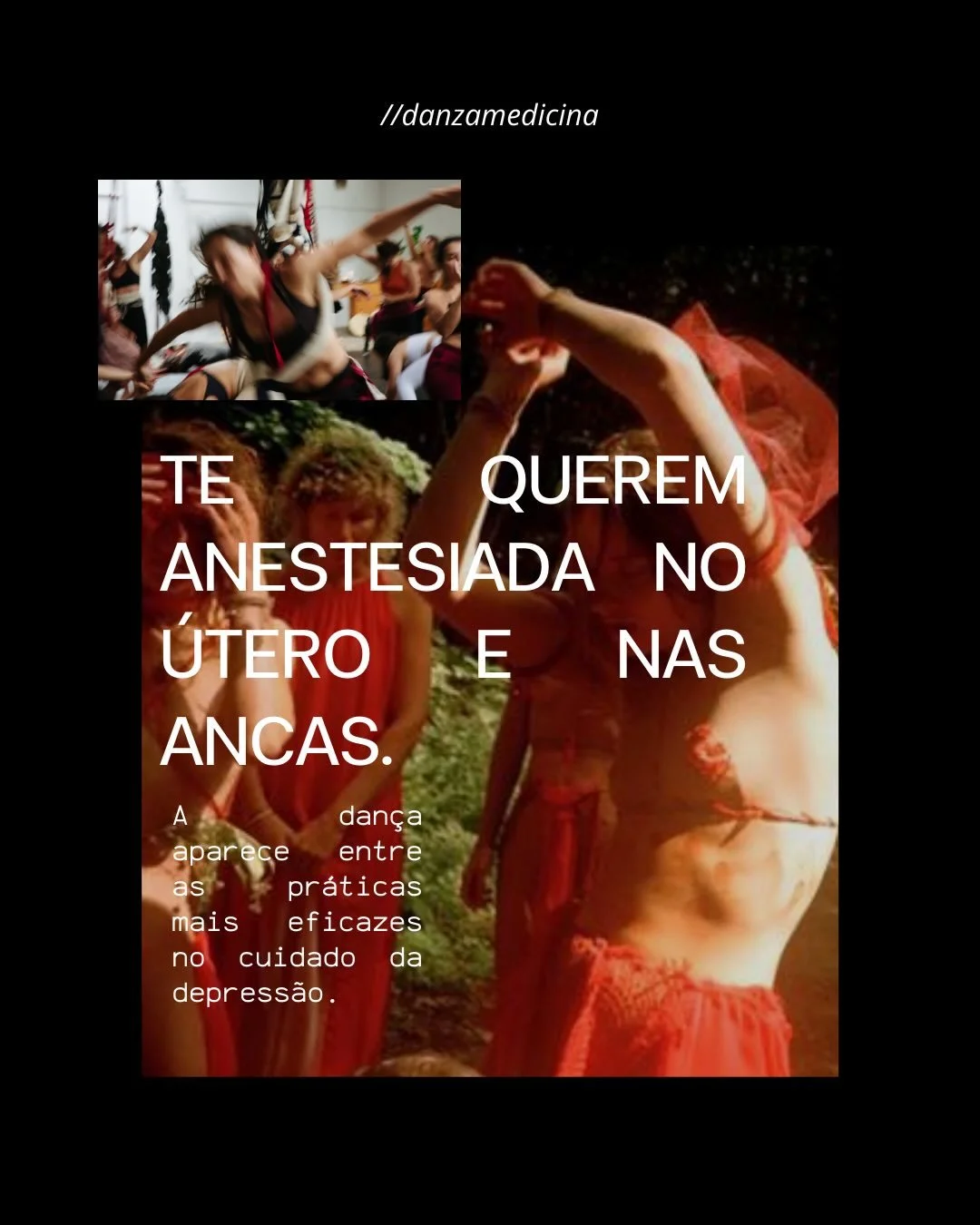 Quem dan&ccedil;a seus males espanta ✨ Uma meta-an&aacute;lise com 218 estudos mostrou que a dan&ccedil;a pode gerar redu&ccedil;&otilde;es mais expressivas nos sintomas da depress&atilde;o do que yoga, caminhada, treino de for&ccedil;a, e em alguns 