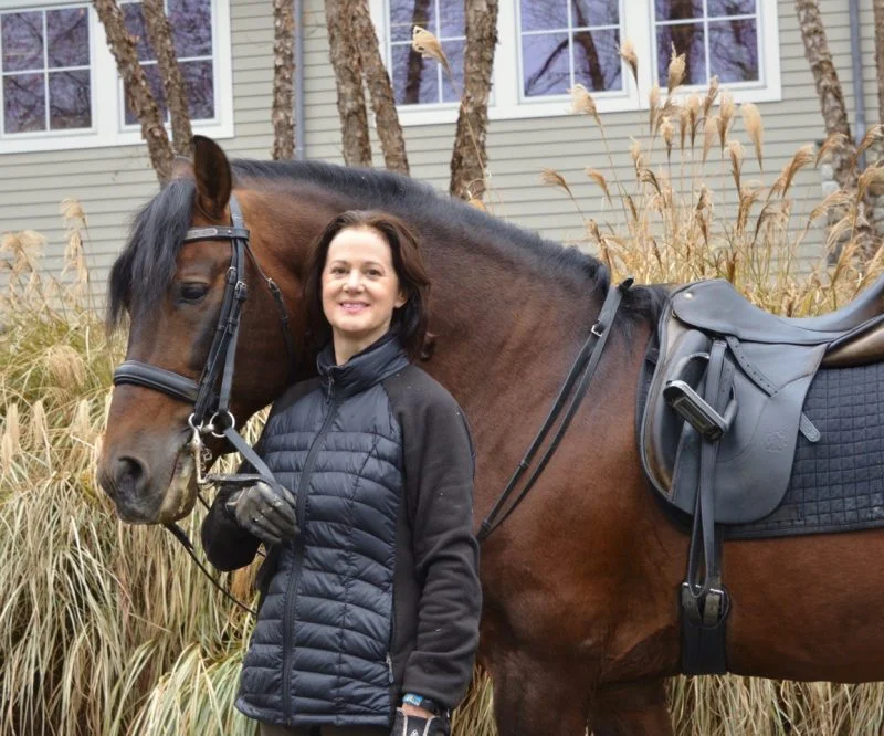 Diane and her Lusitano stallion, José Photo by Mimi Forer