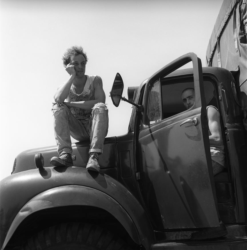 Convoy Field Glastonbury Festival 1989