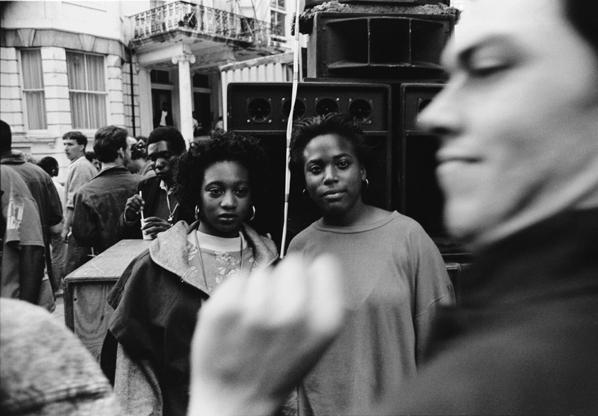 Two Girls Notting Hill Carnival 1989