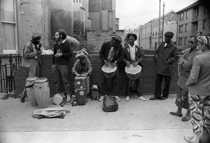 Drummers Notting Hill Carnival 1989