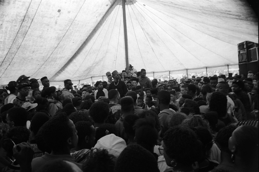 Hip Hop Battle Crowd Mosside Carnival 1989