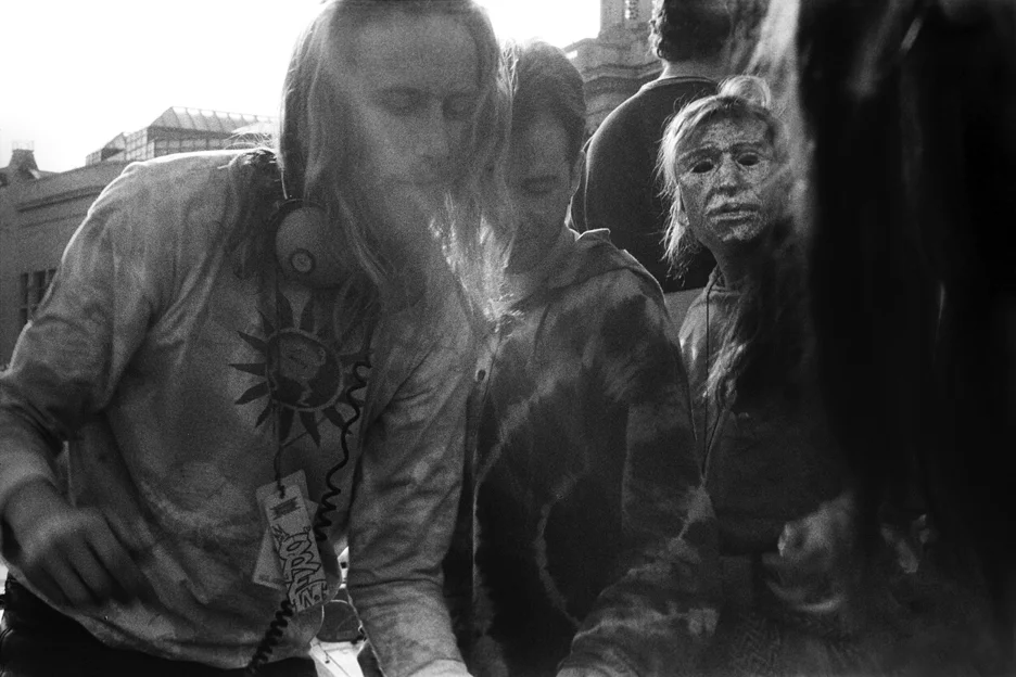 1st Anti CJA March Sunnyside Trafalgar Square London Mayday 94