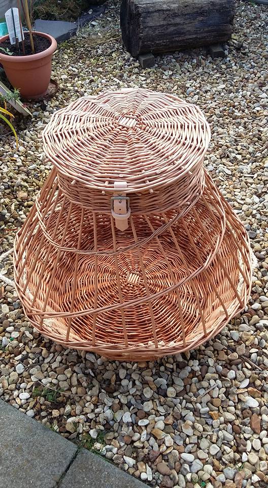 Chicken Basket £95 holds 3 large chooks or 5 bantams