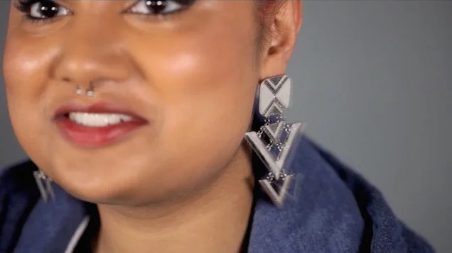 The Embodied Object, 2013. Earring in detail, film still.
