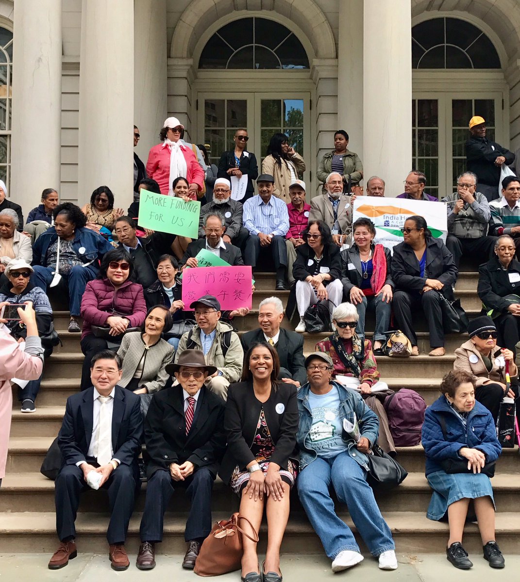 Then Public Advocate, Now New York State Attorney General, Tish James Joins Rally