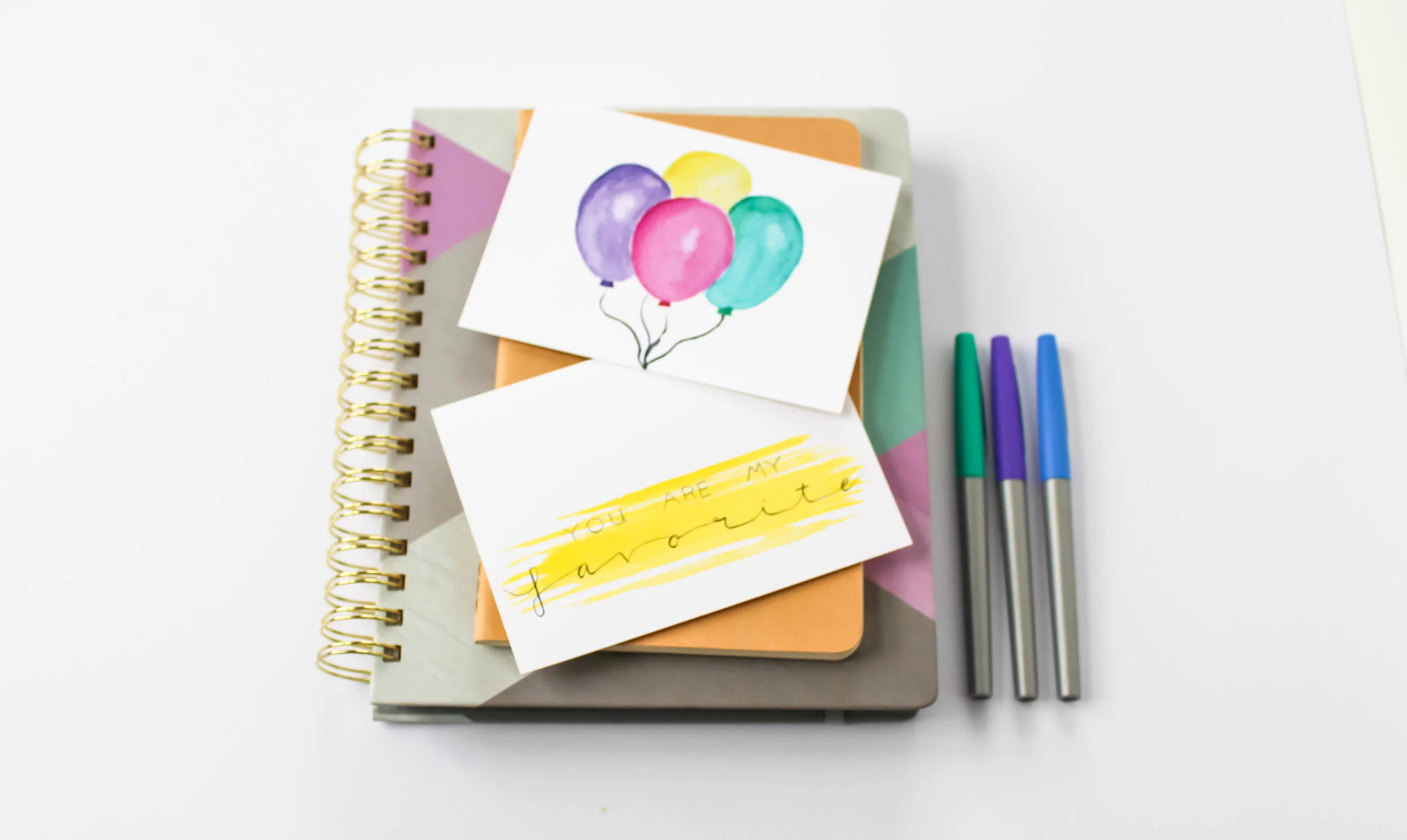 Cafe Notes + Company Planner Balloon Cards + Pens.jpg