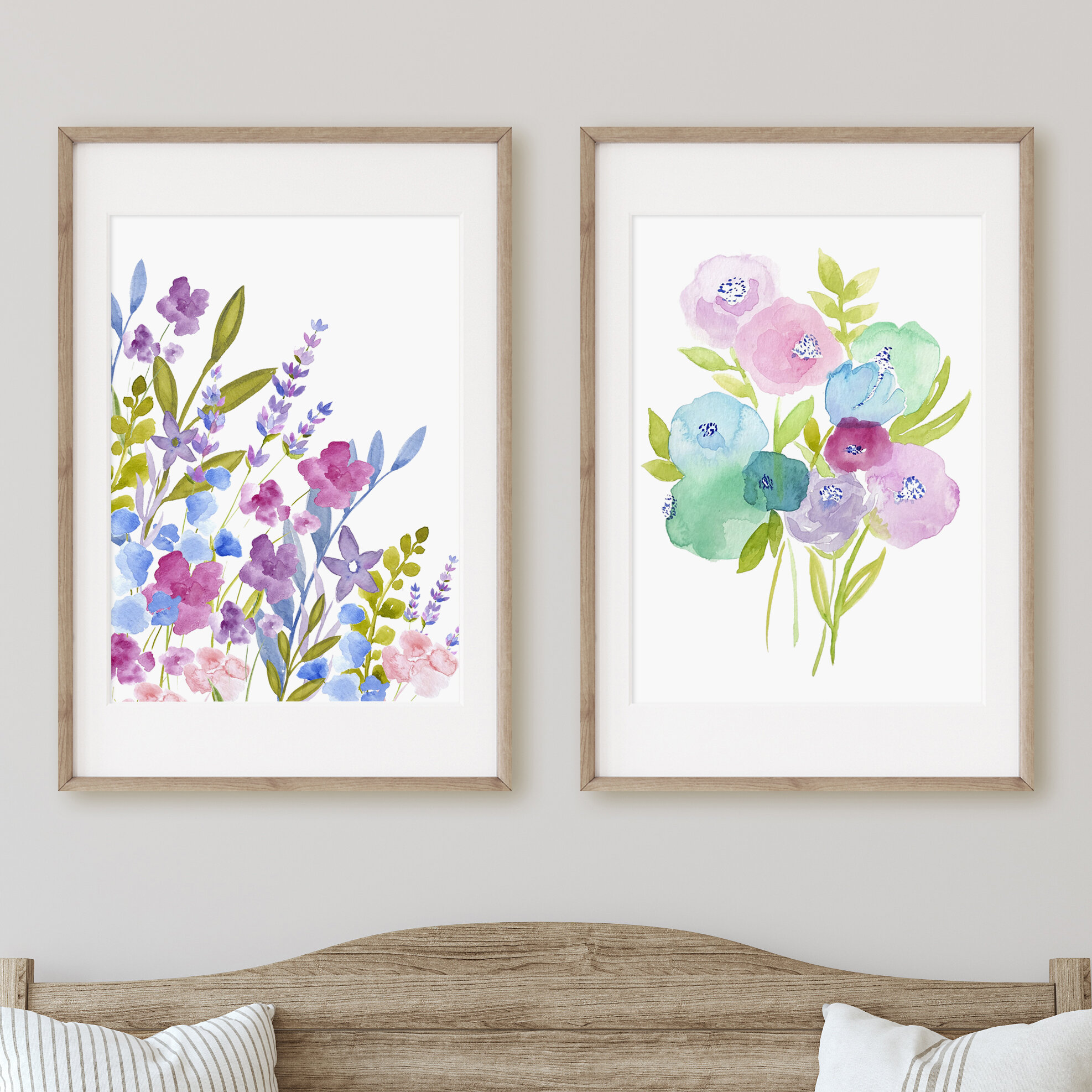Hand painted watercolor fine art prints from Cafe Notes + Company ...