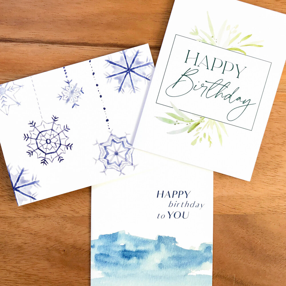 DIY Greeting Cards  Easy Watercolor Cards - Happy Hour Projects