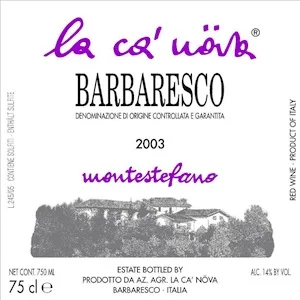 Barbaresco D.O.C.G. "Montestefano"