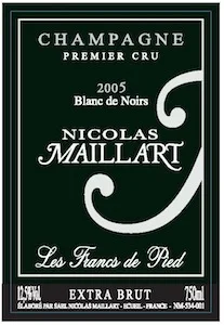 Blanc de Noirs 1er Cru Extra Brut "Les Francs de Pied"