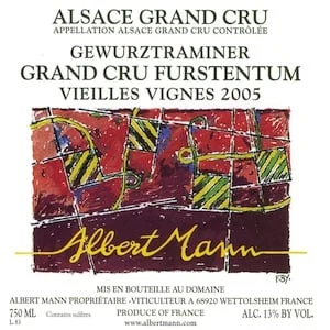 Gewürztraminer Grand Cru Furstentum V.V.