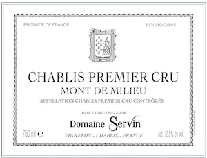 Chablis Premier Cru "Mont de Milieu"