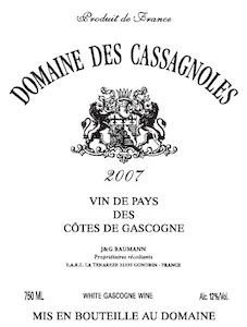 Vin de Pays des Côtes de Gascogne