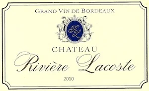 Chateau Riviere Lacoste Graves Blanc