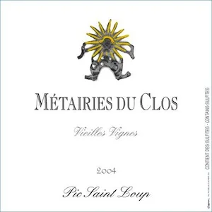 Pic Saint Loup "Métairies du Clos" Vieilles Vignes
