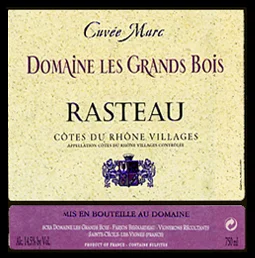 Rasteau "Cuvée Marc"