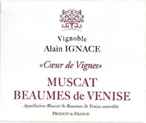 "Coeur de Vignes" Muscat de Beaumes de Venise